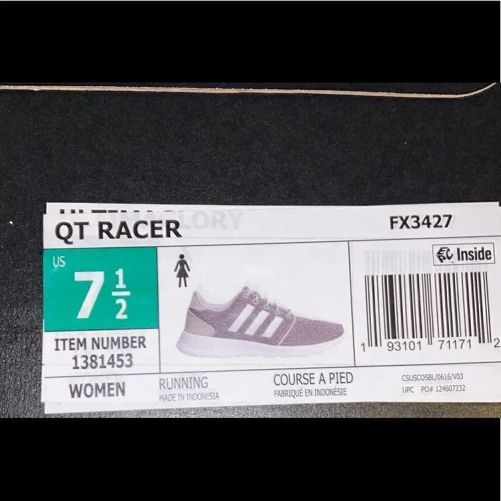 Women’s Adidas QT Racer size 7.5